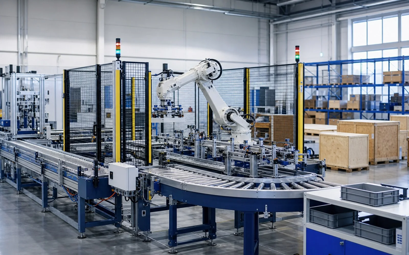 Industrial automation trial and acceptance area